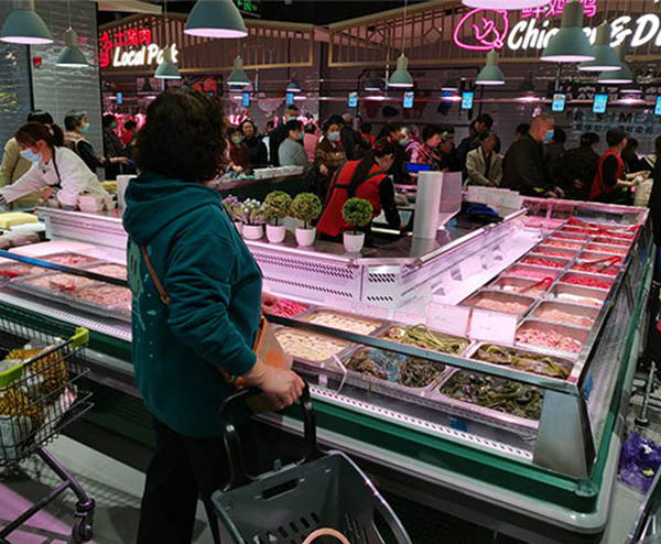 環(huán)島鮮肉柜